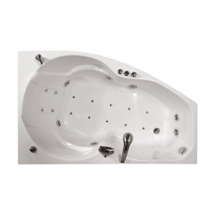Гидромассажная ванна Triton Бриз левая 1500х950х670 (гидро+спинной)