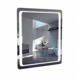 Зеркало AQUA RODOS ОМЕГА 60 см с LED подсветкой, АР000001226 (Белый)