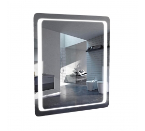 Зеркало AQUA RODOS ОМЕГА 60 см с LED подсветкой, АР000001226 (Белый)