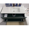 Тумба консольна AQUA RODOS EDISON (007 / R6012-GREEN-MATT) з умивальником Arte 100 см id_200841