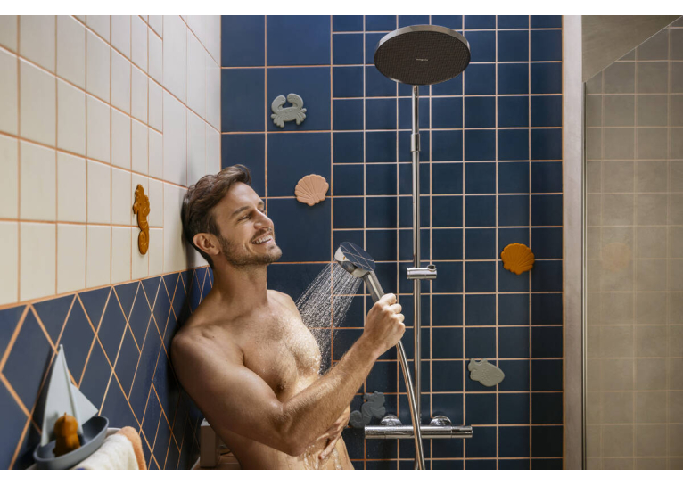 Душевая система с термостатом Hansgrohe Activera S 240 1jet EcoSmart хром 28078000