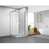 Душова кабіна Imprese SCANDIK 90×90×195 см, розсувні двері, прозоре скло 5 мм, хром s09510501
