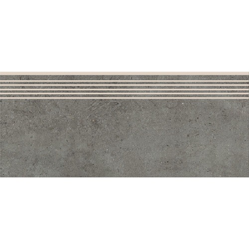 Плитка керамогранитная Cersanit HIGHBROOK DARK GREY STEPTREAD 29,8x59,8x9 TDZZ1254226191