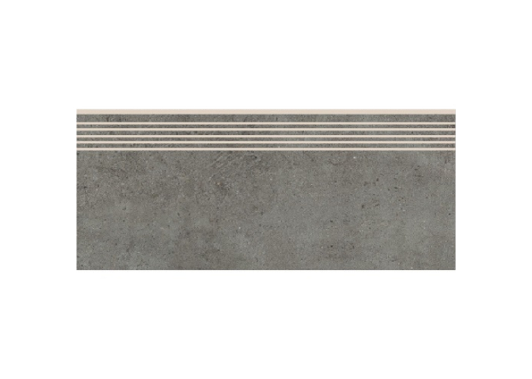 Плитка керамогранитная Cersanit HIGHBROOK DARK GREY STEPTREAD 29,8x59,8x9 TDZZ1254226191