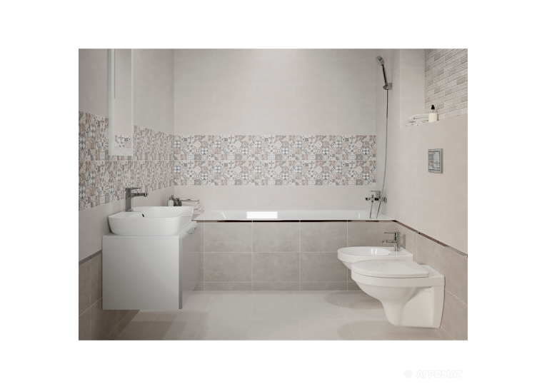 Плитка керамогранитная Cersanit MARGO PATCHWORK ДЕКОР TDZZ1225911079