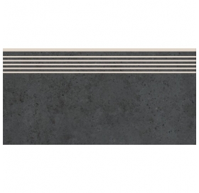 Плитка керамогранітна Cersanit HIGHBROOK ANTHRACITE STEPTREAD 59.8×29.8×8 TDZZ1254236191