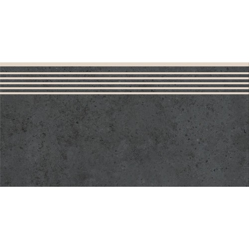 Плитка керамогранитная Cersanit HIGHBROOK ANTHRACITE STEPTREAD 59.8×29.8×8 TDZZ1254236191