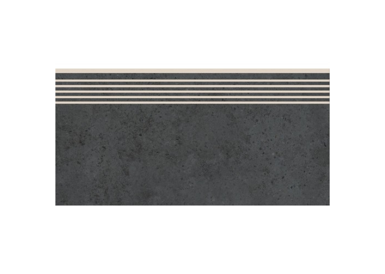 Плитка керамогранітна Cersanit HIGHBROOK ANTHRACITE STEPTREAD 59.8×29.8×8 TDZZ1254236191