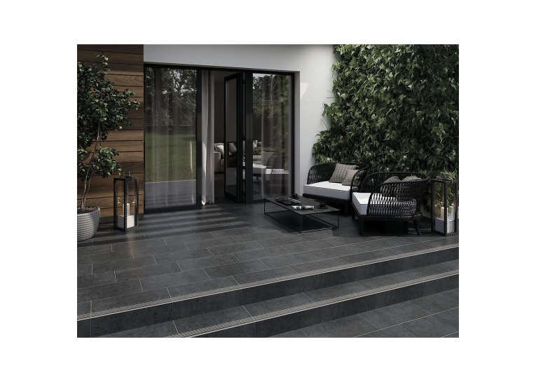 Плитка керамогранітна Cersanit HIGHBROOK ANTHRACITE STEPTREAD 59.8×29.8×8 TDZZ1254236191