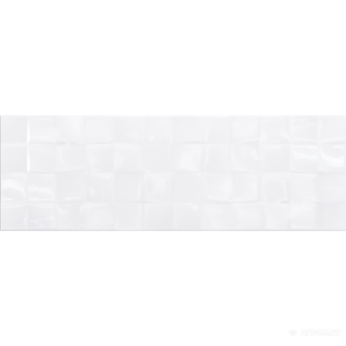 Плитка керамогранітна Cersanit WHITE GLOSSY STRUCTURE CUBES TWZZ1095785991