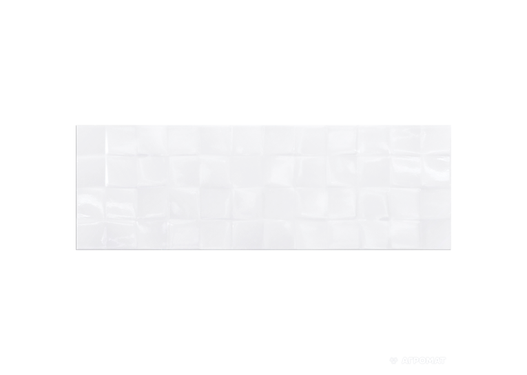 Плитка керамогранітна Cersanit WHITE GLOSSY STRUCTURE CUBES TWZZ1095785991