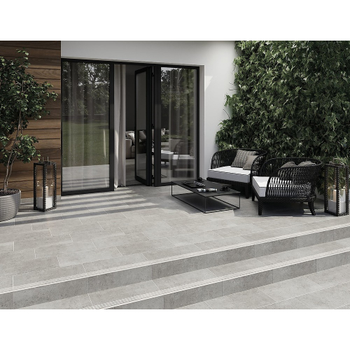 Плитка керамогранитная Cersanit HIGHBROOK LIGHT GREY STEPTREAD 29,8x59,8 TDZZ1254206191