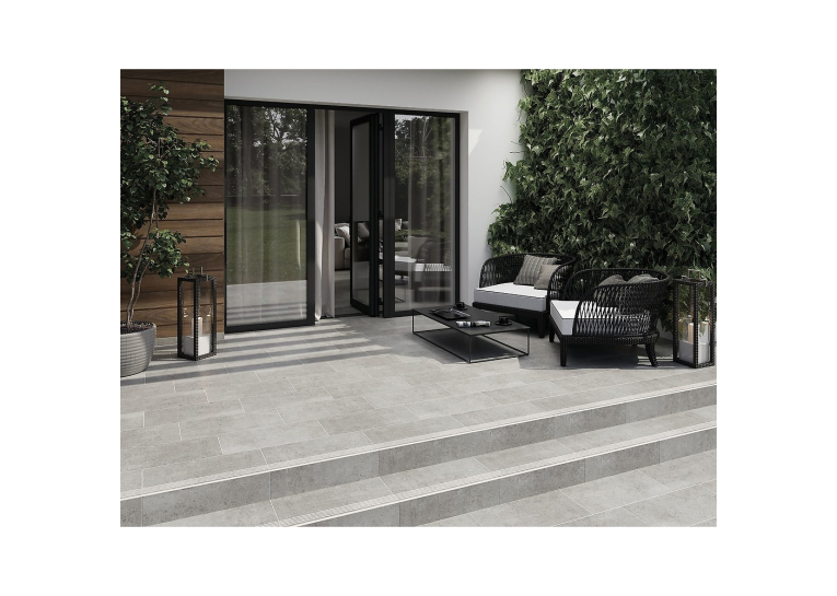 Плитка керамогранітна Cersanit HIGHBROOK LIGHT GREY STEPTREAD 29,8x59,8 TDZZ1254206191