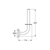 Тримач запасного рулону паперу Grohe Essentials (40385DA1) Бронза