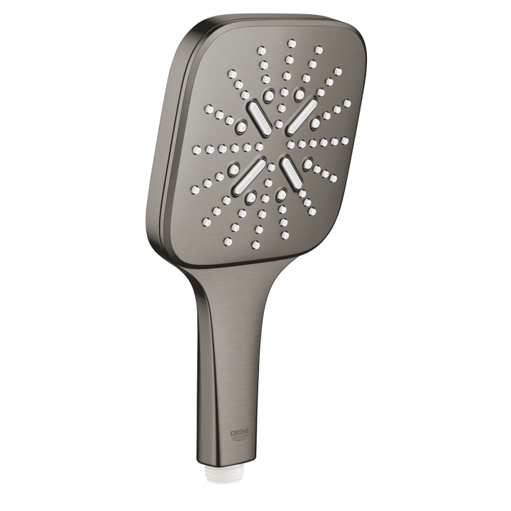 Ручний душ Grohe Rainshower SmartActive Cube 130 3 режими струменя (26582AL0) Графіт матовий