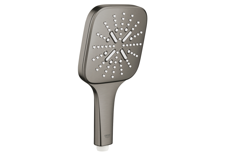 Ручной душ Grohe Rainshower SmartActive Cube 130 3 режима струи (26582AL0) Графит матовый