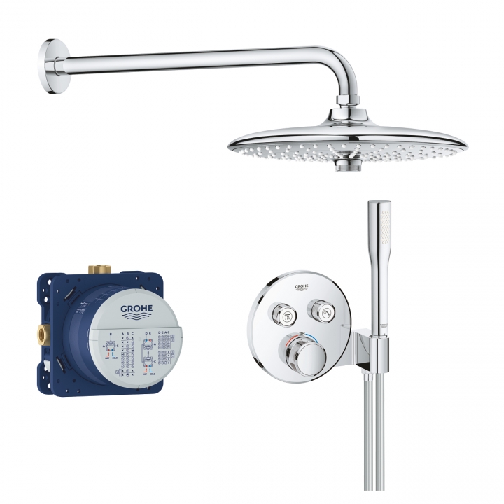 Душовий комплект Grohtherm SmartControl з Euphoria 260 (34744000)