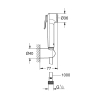 Душевой набор Grohe Tempesta-F Trigger Spray 30, 1 режим струи (26355IL0)