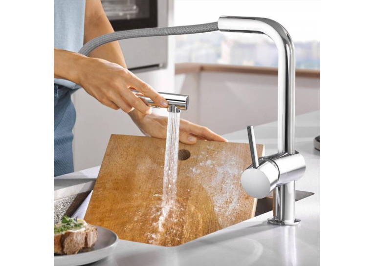 Одноважільний змішувач для мийки Grohe Minta (30274000)