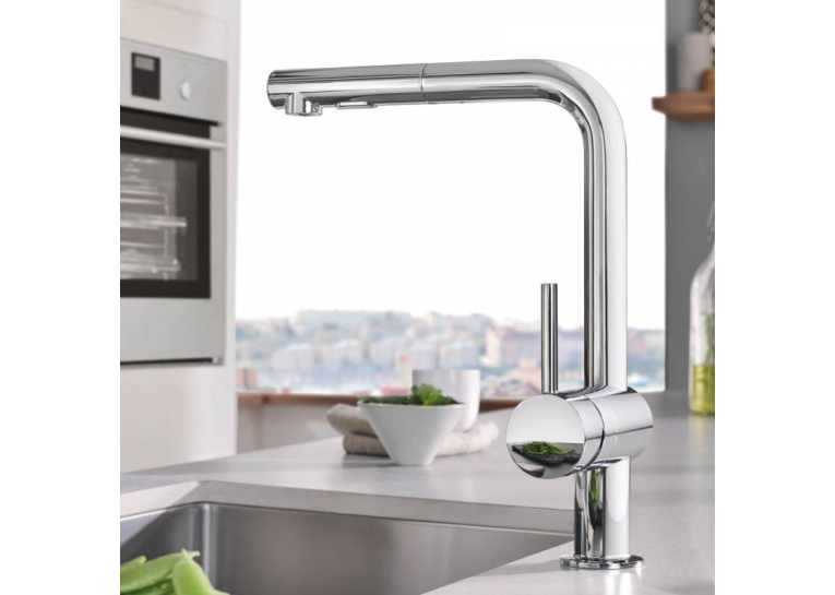 Одноважільний змішувач для мийки Grohe Minta (30274000)