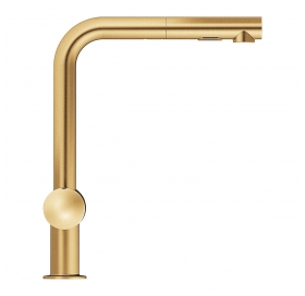 Одноважільний змішувач для миття з вентилем Grohe Minta (31558GN0) Золото матове