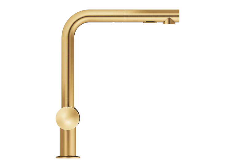 Однорычажный смеситель для мойки с вентилем Grohe Minta (31558GN0) Золото матовое