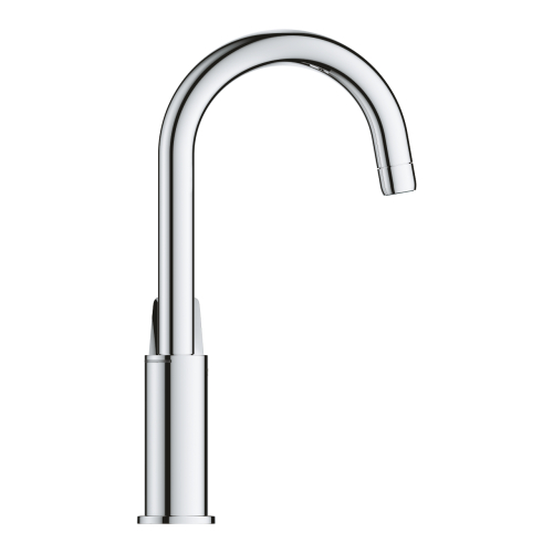 Одноважільний змішувач для раковини Grohe BauLoop New L-Size + нажимний донний клапан (23891001)