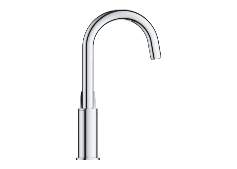 Одноважільний змішувач для раковини Grohe BauLoop New L-Size + нажимний донний клапан (23891001)