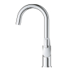 Одноважільний змішувач для раковини Grohe BauLoop New L-Size + нажимний донний клапан (23891001)