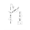 Одноважільний змішувач для раковини Grohe BauLoop New L-Size + нажимний донний клапан (23891001)