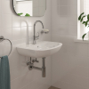Одноважільний змішувач для раковини Grohe BauLoop New L-Size + нажимний донний клапан (23891001)