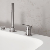 Однорычажный смеситель на ванну на три отверстия Grohe Lineare (19965001)