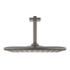 Верхний душ Grohe Rainshower 310 Mono Cube с кронштейном 142 мм, 1 режим струи (26566AL0) Графит матовый