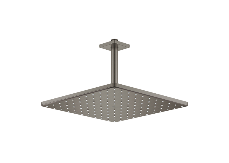 Верхний душ Grohe Rainshower 310 Mono Cube с кронштейном 142 мм, 1 режим струи (26566AL0) Графит матовый