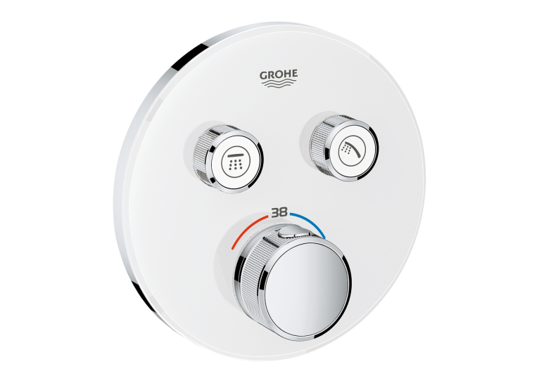 Термостат прихованого монтажу Grohe Grohtherm SmartControl із двома кнопками керування (29151LS0)