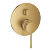 Одноважільний змішувач Grohe Essence на 3 виходи (24169GN1) Золото матове