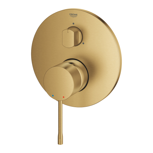 Однорычажный смеситель Grohe Essence на 3 выхода (24169GN1) Золото матовое
