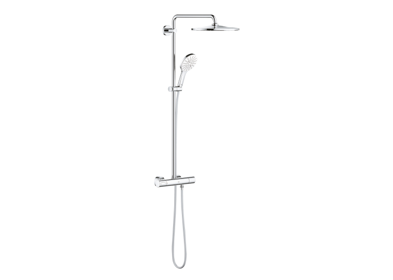 Душевая система с термостатом для настенного монтажа Grohe Rainshower Smartactive 310 (26647LS0)