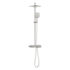Душевая система с термостатом для настенного монтажа Grohe Rainshower Smartactive 310 (26837DC0) Сталь