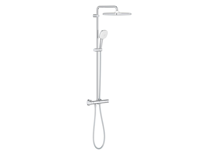 Душевая система з термостатом для настінного монтажу Grohe Tempesta System 250 Cube (26689001)