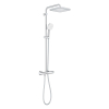 Душевая система з термостатом для настінного монтажу Grohe Tempesta System 250 Cube (26689001)