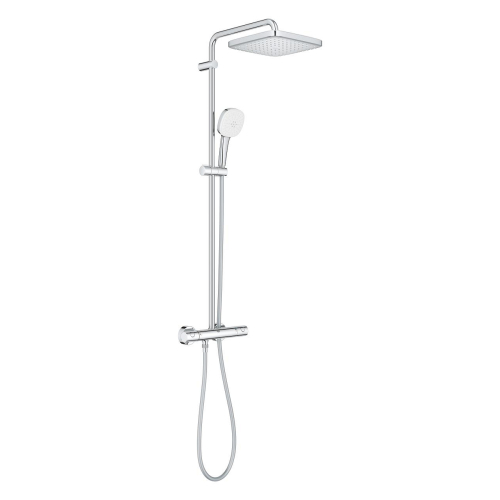 Душевая система з термостатом для настінного монтажу Grohe Tempesta System 250 Cube (26689001)