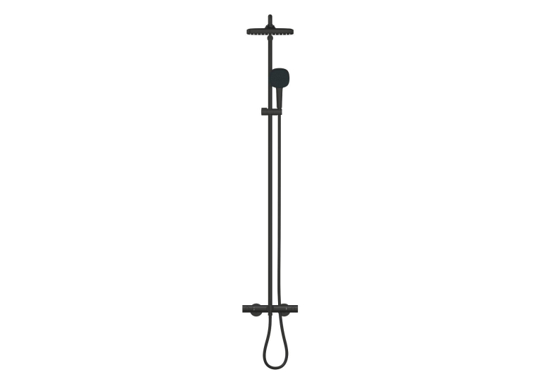 Душевая система настенного монтажу з термостатом для ванни Grohe Tempesta System 250 Cube (266912431)