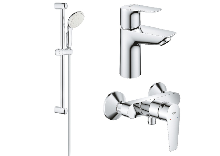 Набір змішувачів Grohe BauEdge New 3 в 1 для душу (UA123208S1)
