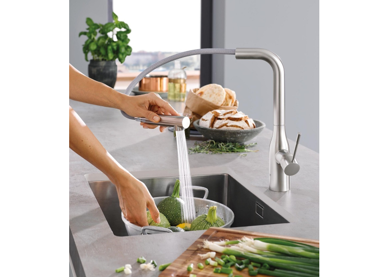Одноважільний змішувач для мийки Grohe Essence (30270DC0)