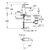 Одноважільний змішувач для раковини Grohe Eurosmart Cosmopolitan M-Size (2339600E)
