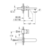 Змішувач для раковини на 2 отвори, Grohe Plus M-Size (29303003)