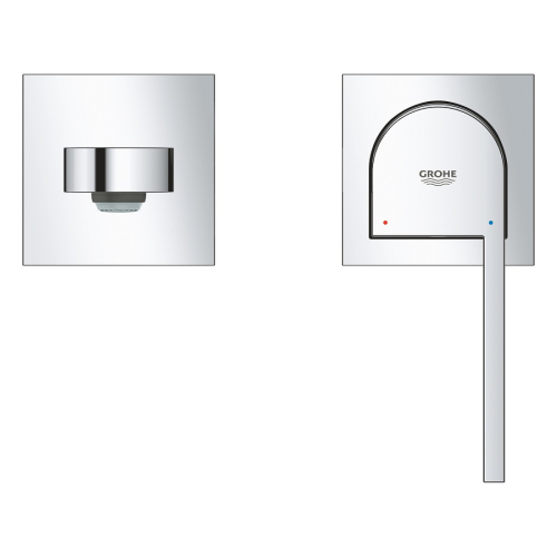 Смеситель для раковины на 2 отверстия, Grohe Plus M-Size (29303003)