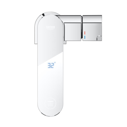 Одноважільний змішувач для раковини Grohe Plus із температурним дисплеєм, M-Size (23958003)