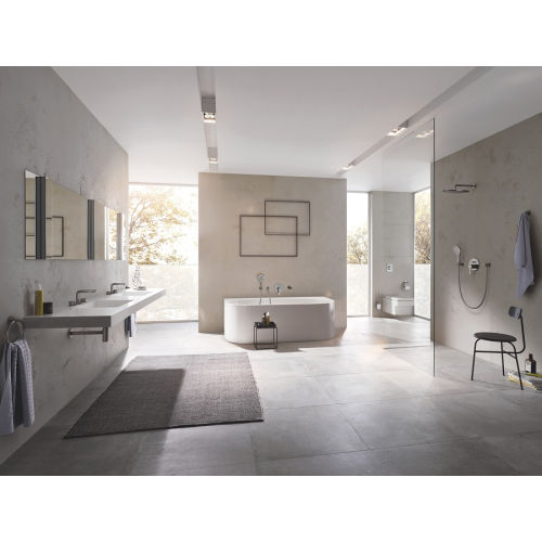 Смеситель для раковины Grohe Lineare на 3 отверстия, M-Size (20304AL1)